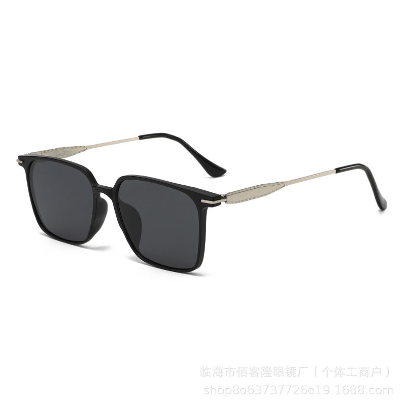 Men’s Polarized Square Frame Sunglasses