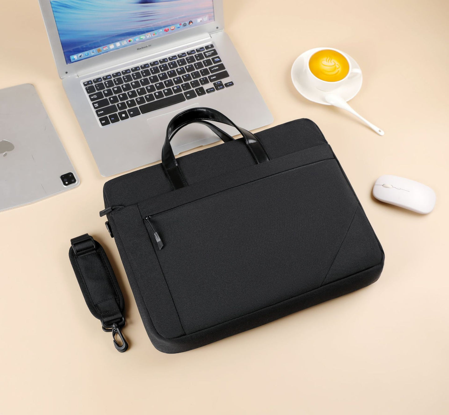 Unisex Waterproof Crossbody Laptop Bag