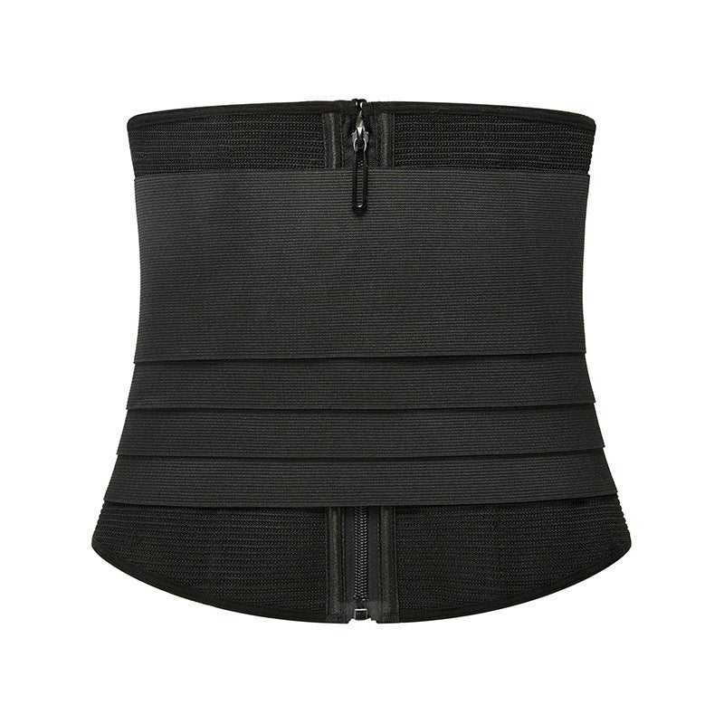 Waist tummy belt, thin enhanced version of the women's corset belt, belly belt, waist sweat protection, exercise fitness, body shaping waist clip