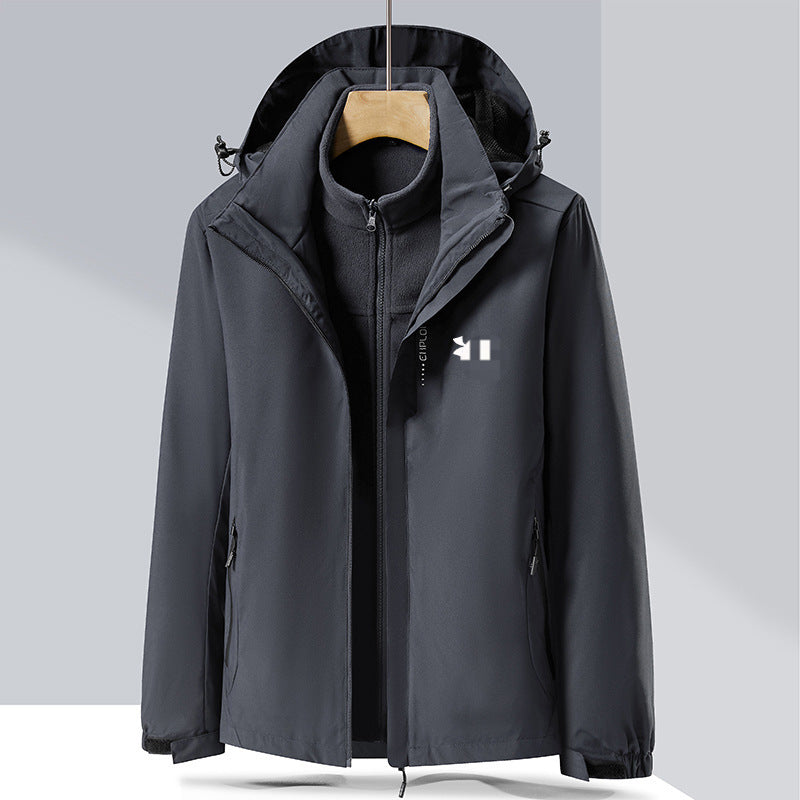 Unisex 3-in-1 Waterproof Outdoor Jacket