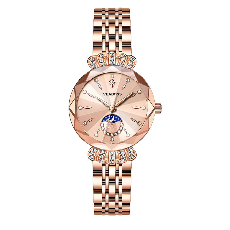 Women’s Diamond Accent Luxury Quartz Watch