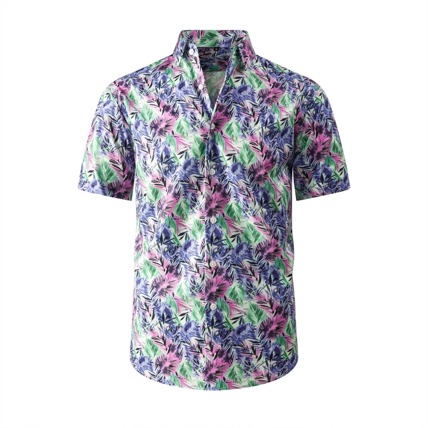Men’s Plus Size Hawaiian Beach Shirt