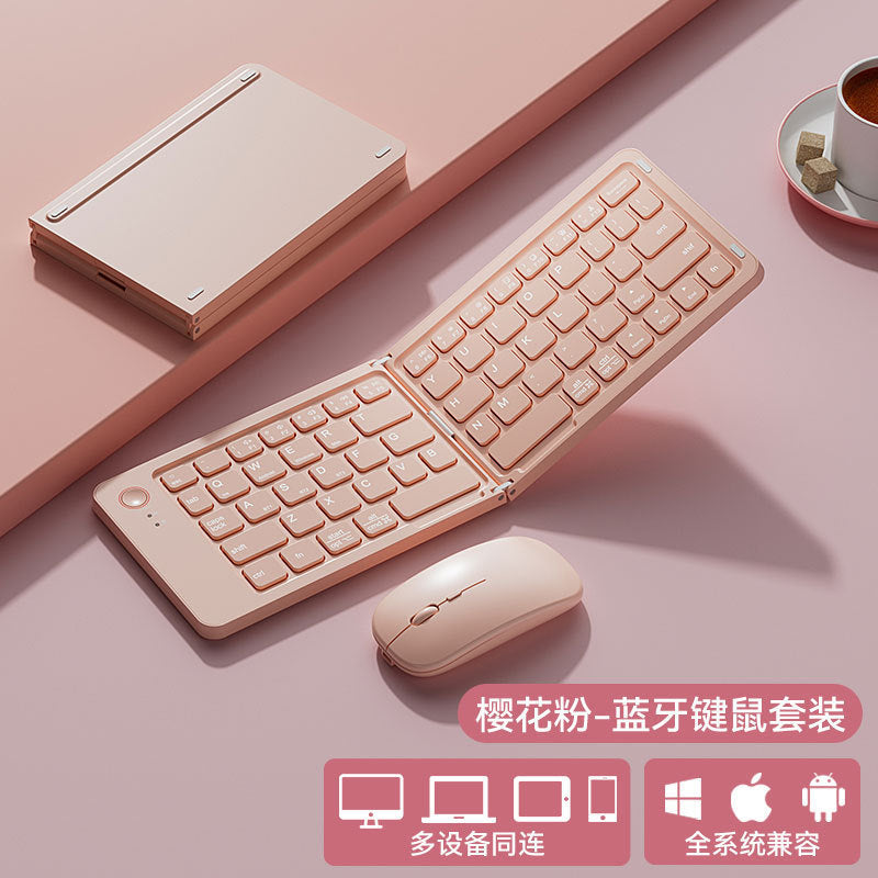 Wireless Bluetooth Keyboard & Mouse Set