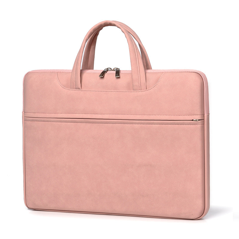 PU Leather Laptop & Tablet Shoulder Bag