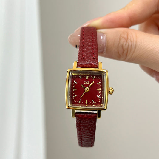 Women’s Retro Square Quartz Watch