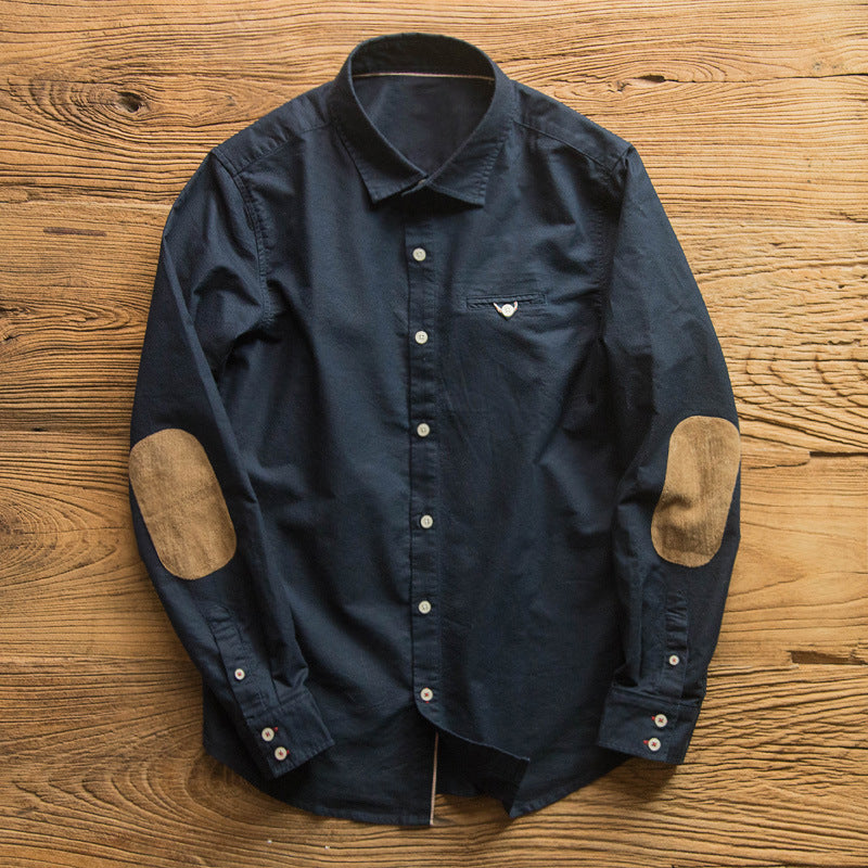 Men’s Japanese Vintage Cotton Oxford Shirt