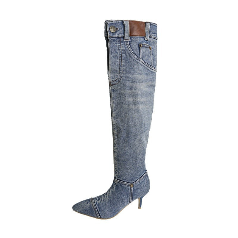 Women’s Vintage Western Stiletto Cowboy Boots