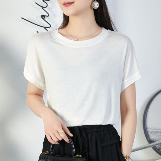Women’s Bat Sleeve Casual T-Shirt