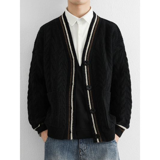 Men’s Casual Knit Cardigan Sweater