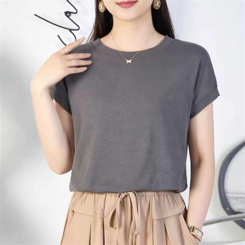Women’s Bat Sleeve Casual T-Shirt