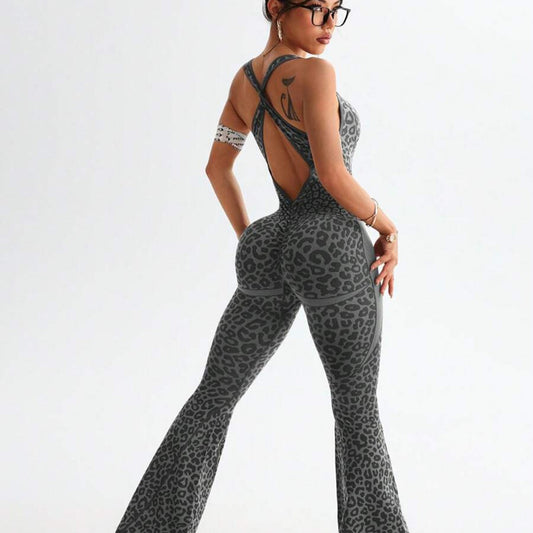 Women’s Seamless Quick-Dry Yoga Jumpsuit