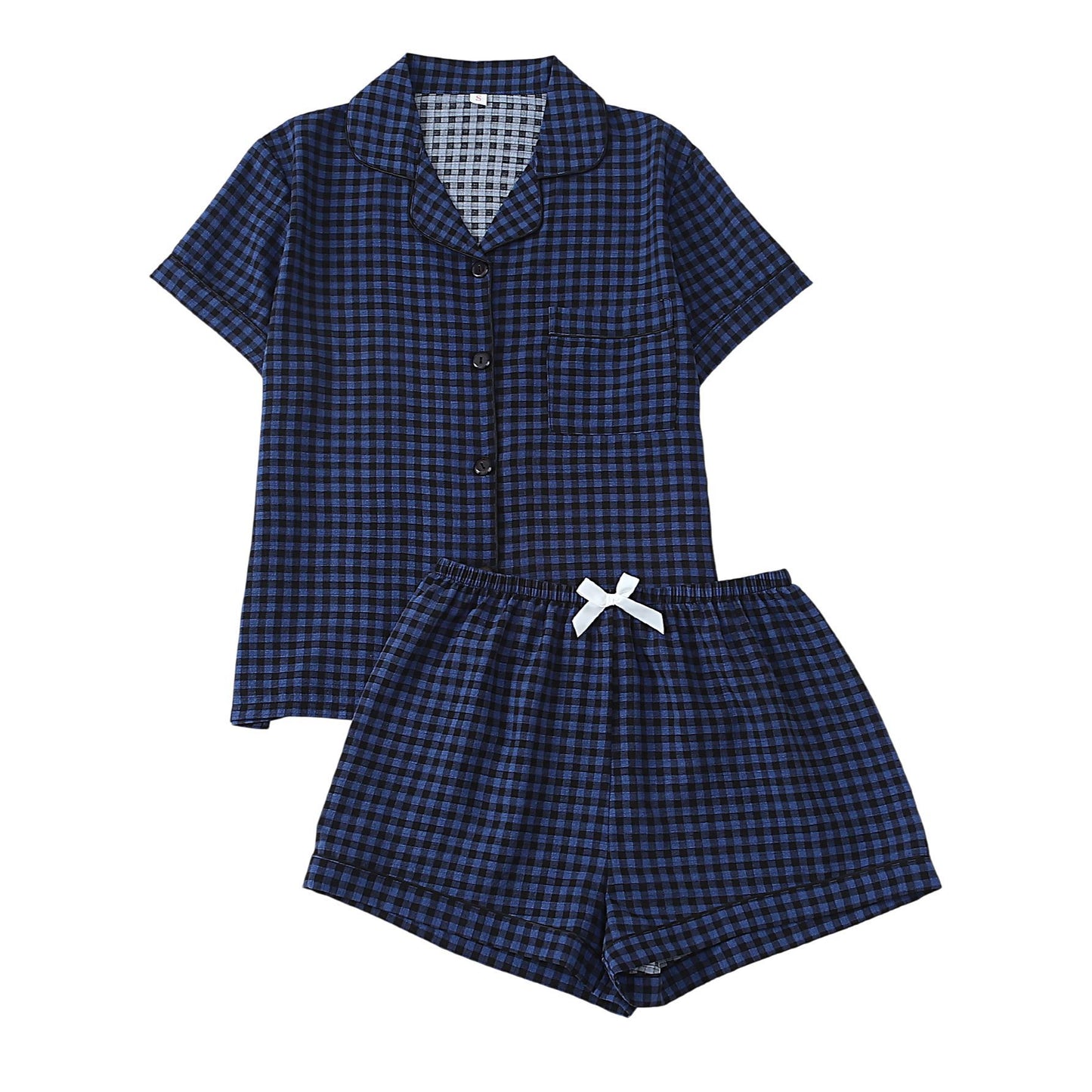 Women’s Printed Short Sleeve Pajama Set