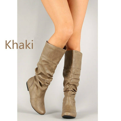 Women’s Winter Flat Long Boots