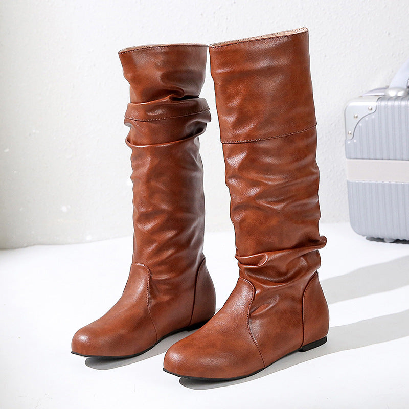 Women’s Winter Flat Long Boots