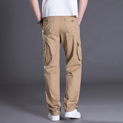 Men’s Loose Straight-Leg Cargo Pants