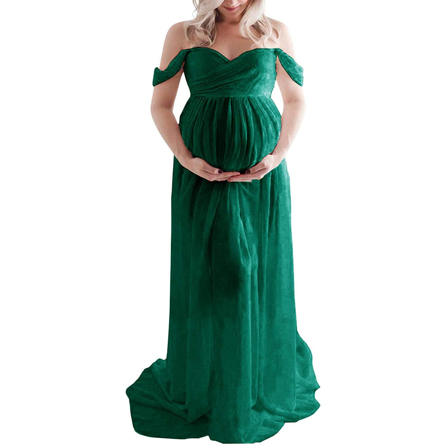 Women’s Chiffon Maternity Photography Maxi Dress