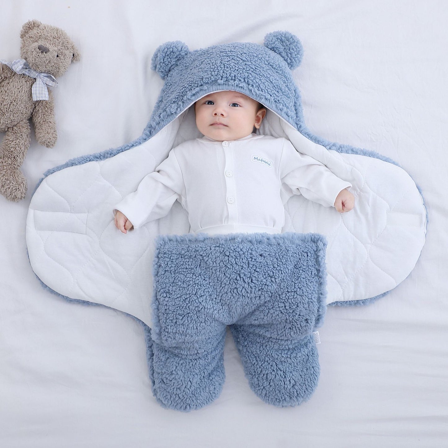 Baby Thickened Swaddle Blanket & Sleeping Bag