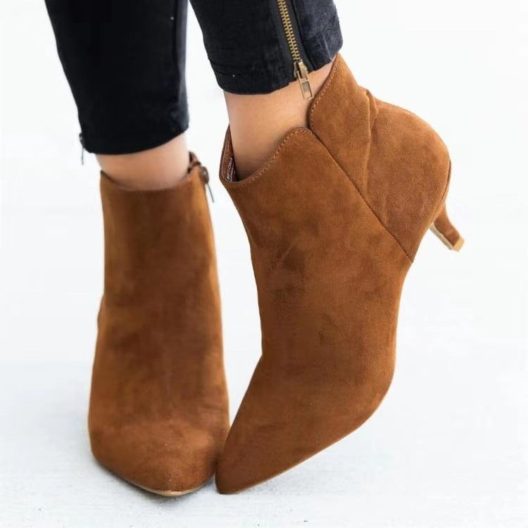 Women’s Snake Print Stiletto Ankle Boots