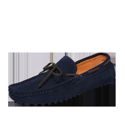 Men’s Genuine Leather Suede Slip-On Casual Shoes