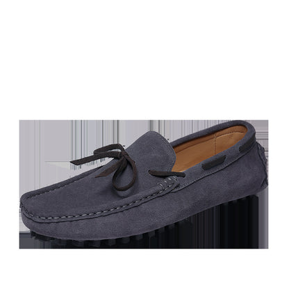 Men’s Genuine Leather Suede Slip-On Casual Shoes