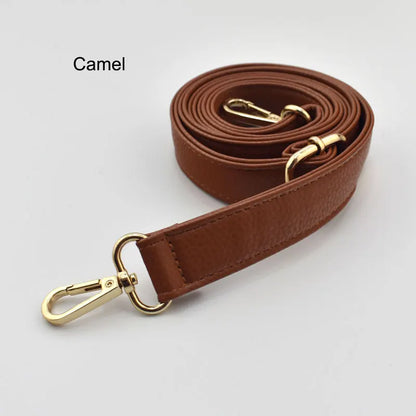 Adjustable PU Leather Crossbody Bag Strap 130cm