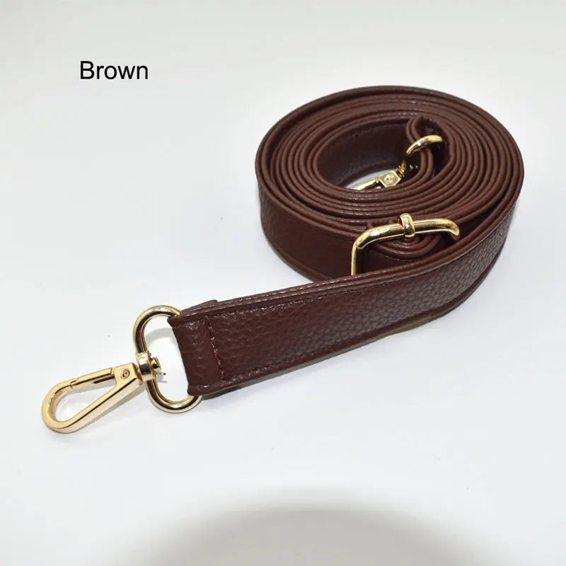 Adjustable PU Leather Crossbody Bag Strap 130cm