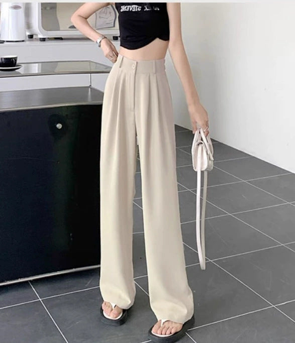 Women’s High-Waist Wide-Leg Casual Pants