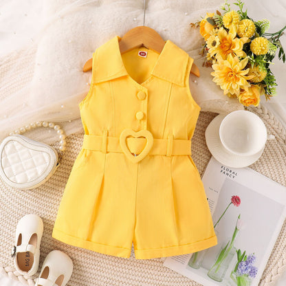 Women’s Sleeveless High-Waist Casual Dress