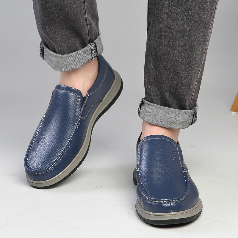 Men’s Slip-On Casual Leather Shoes