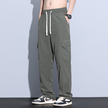 Men’s High Street Loose Straight-Leg Utility Pants
