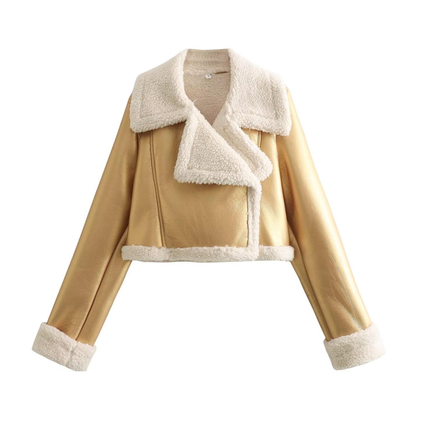Women’s Faux Fur Moto Jacket