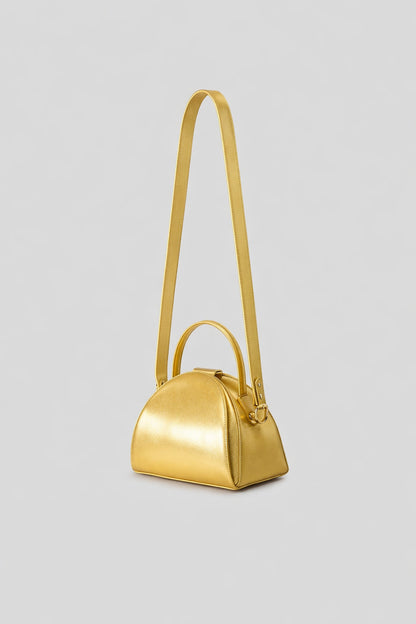 Women’s Vintage Semi-Round Geometric Crossbody Bag