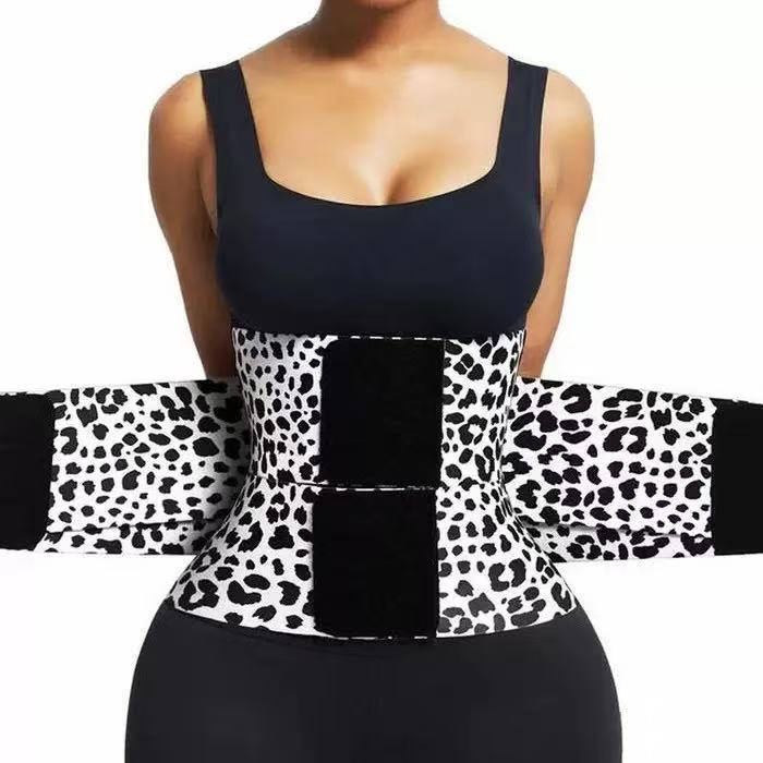 Cross-border abdominal belt waist postpartum autumn and winter plus-size double-layer women's slimming abdominal tucking warm belt spot wholesale