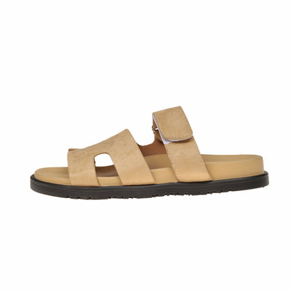 Women’s Color-Block Platform Comfort Slippers
