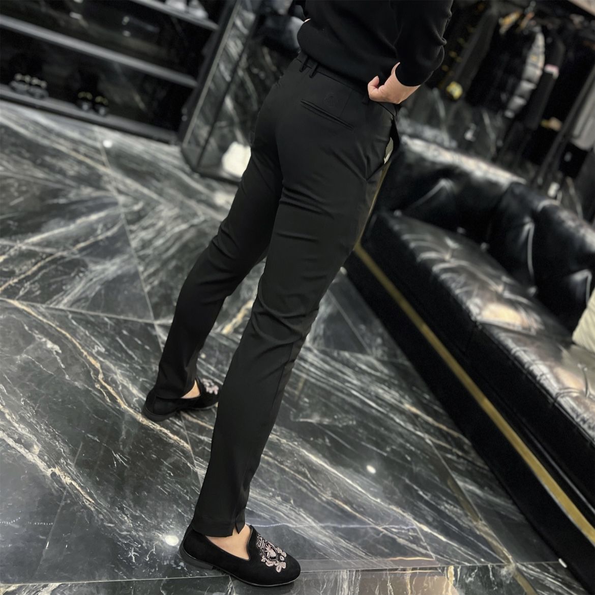 Men’s Slim Fit Business Casual Pants