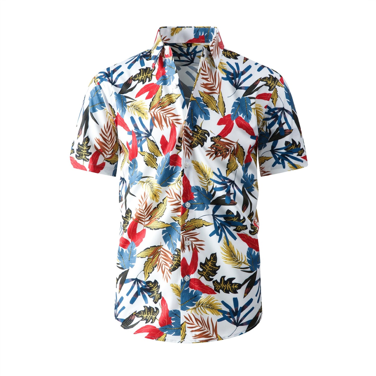 Men’s Plus Size Hawaiian Beach Shirt