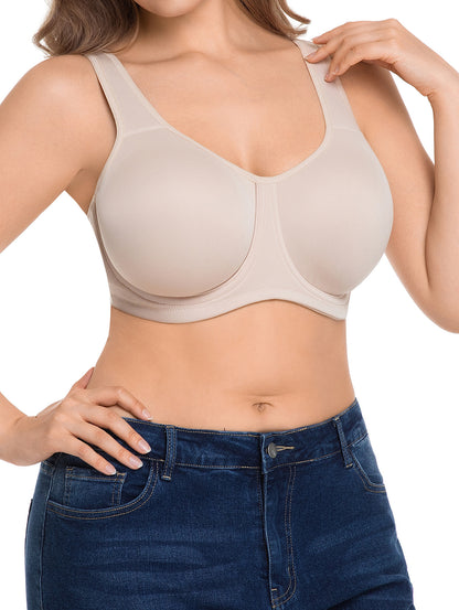 Women’s Seamless Underwire Support Bra (Plus Size)