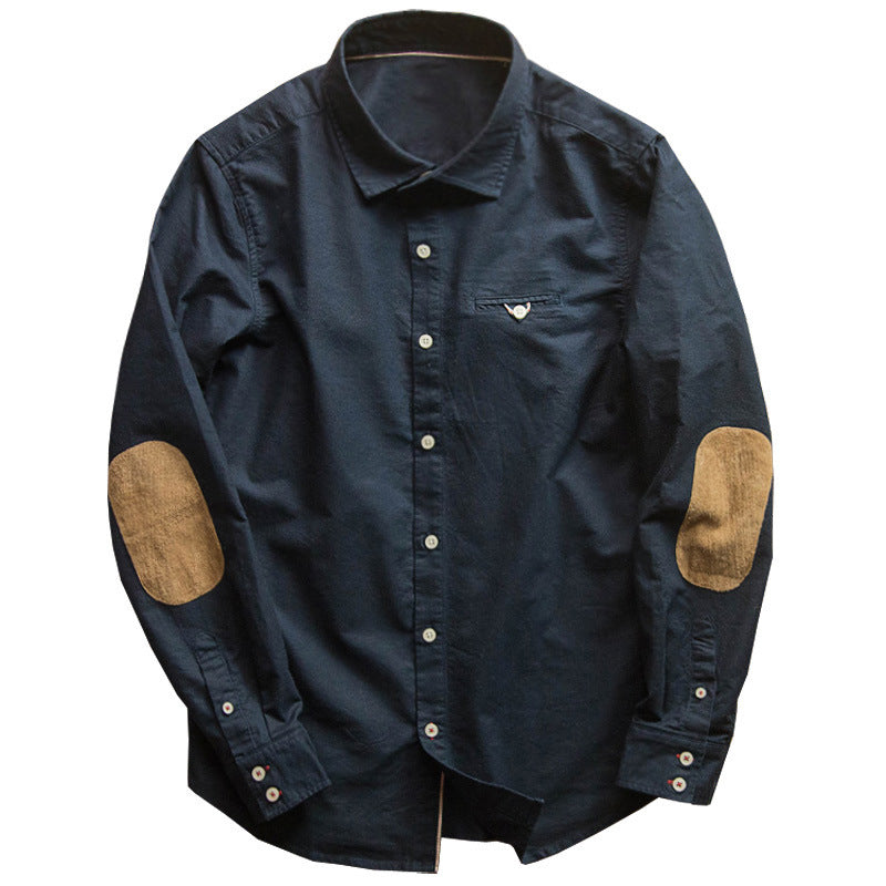 Men’s Japanese Vintage Cotton Oxford Shirt