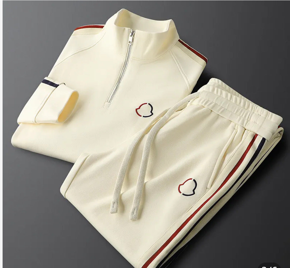 Unisex Side Stripe Sweatshirt & Pants Set
