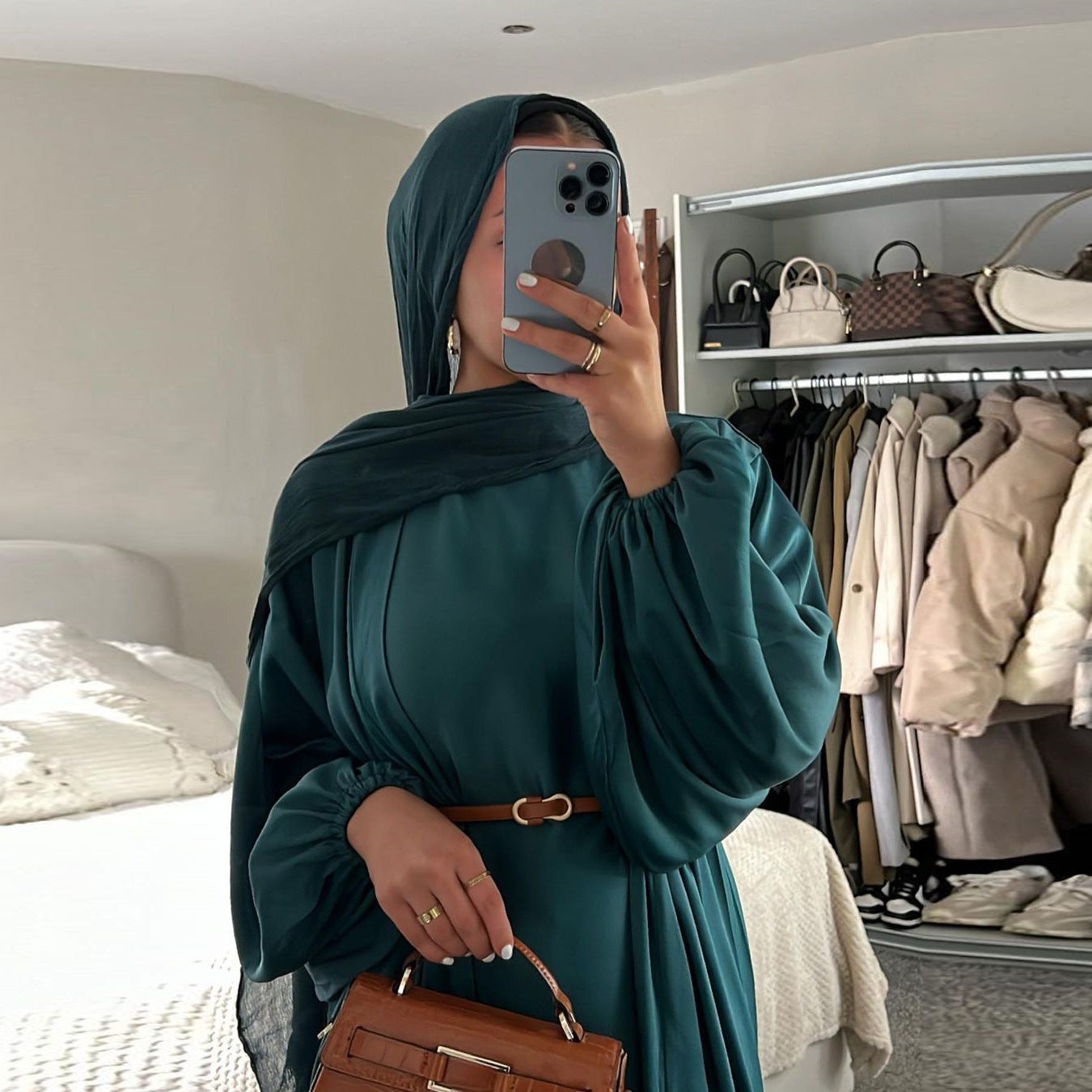 Women’s Solid Color Two-Piece Dress Set