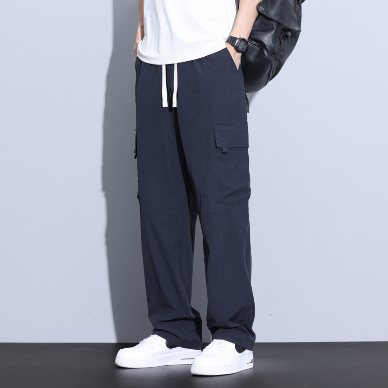 Men’s High Street Loose Straight-Leg Utility Pants