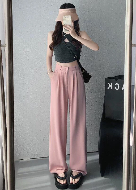 Women’s High-Waist Wide-Leg Casual Pants