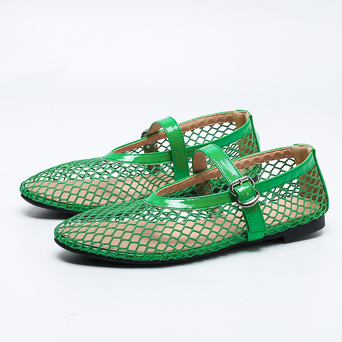 Women’s Breathable Mesh Mary Jane Flats