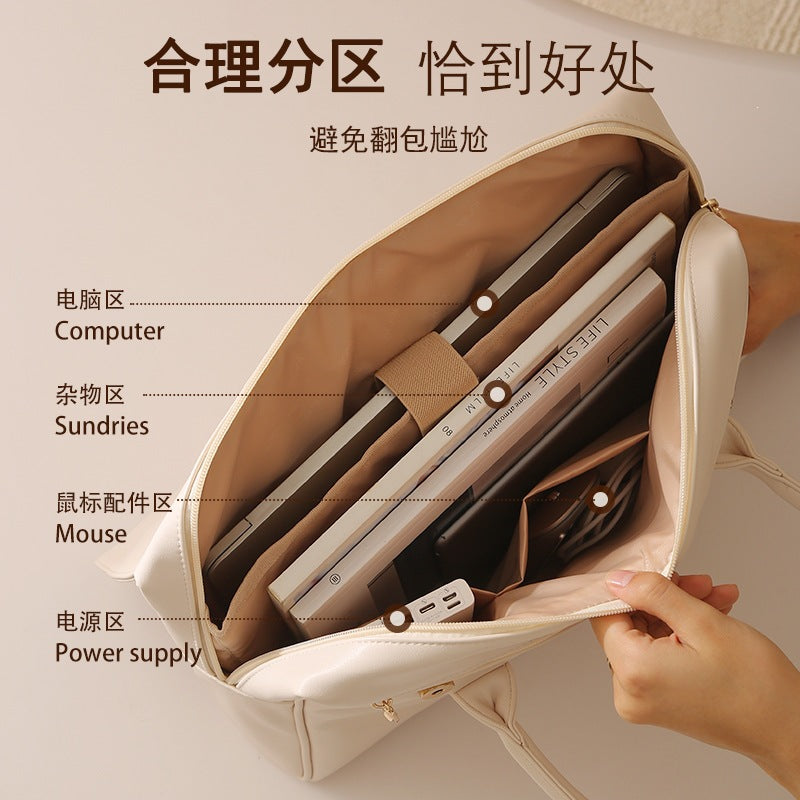 Shockproof Waterproof Laptop Bag (13–16 Inch)