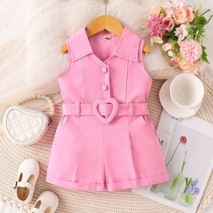 Women’s Sleeveless High-Waist Casual Dress