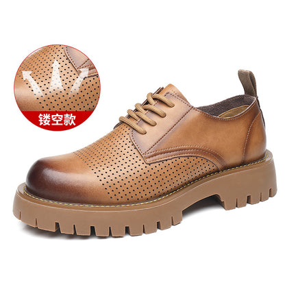 Men’s British-Style Thick-Sole Martin Boots