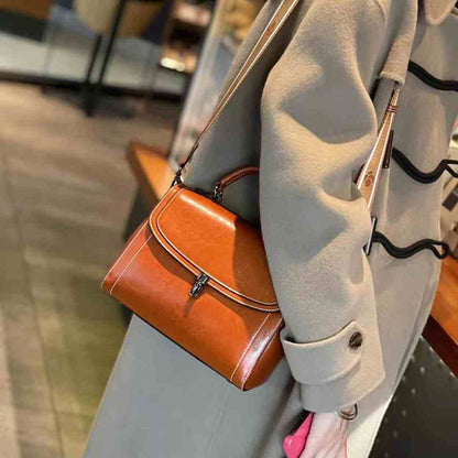 Women’s Genuine Cowhide Shoulder Handbag
