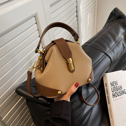Women’s High-End Textured Crossbody Shoulder Bag