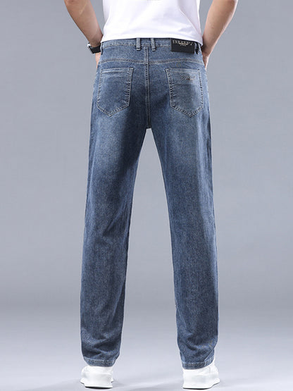 Men’s High-End Stretch Straight-Leg Casual Pants