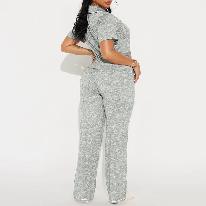 Women’s Embroidered Pajama Set